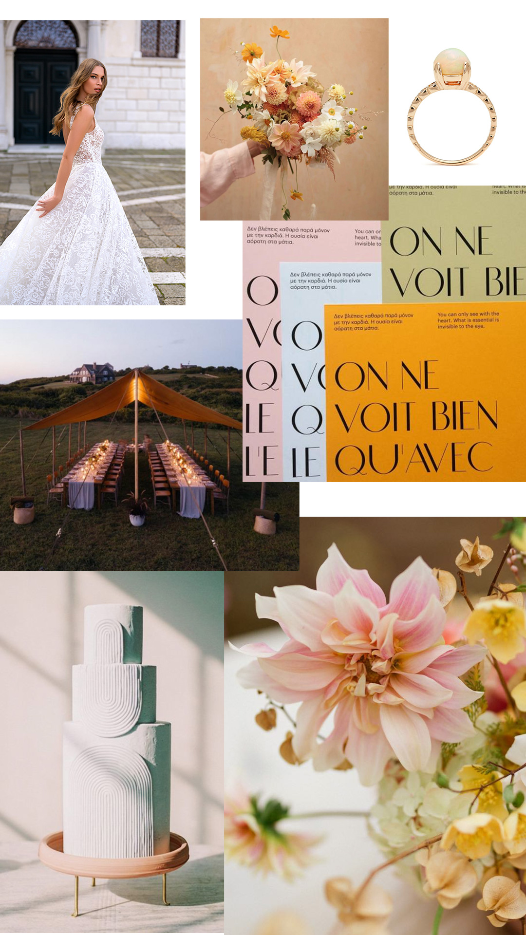 MoodBoards - Mustard +Pink+White! | THE GOLD COLLECTIVE